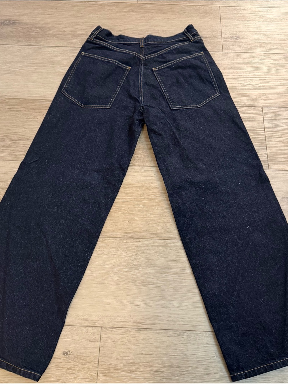 KHY Classic Low Rise Boyfriend Jeans — Dark Wash - Picture 3 of 6